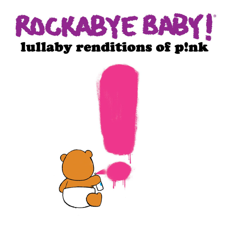 album cover for lullaby renditions of pink