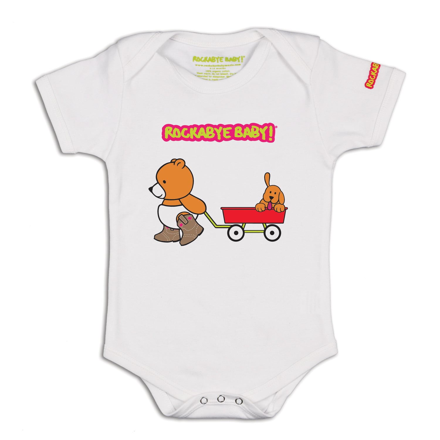 Organic Baby Bodysuit ("Lullaby Renditions of Miranda Lambert" Album Art)