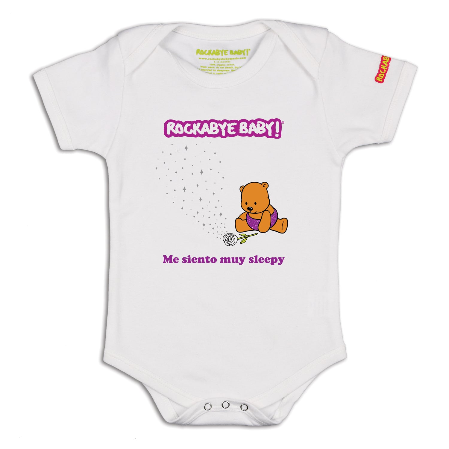 Organic Baby Bodysuit ("Lullaby Renditions of Selena" Album Art)