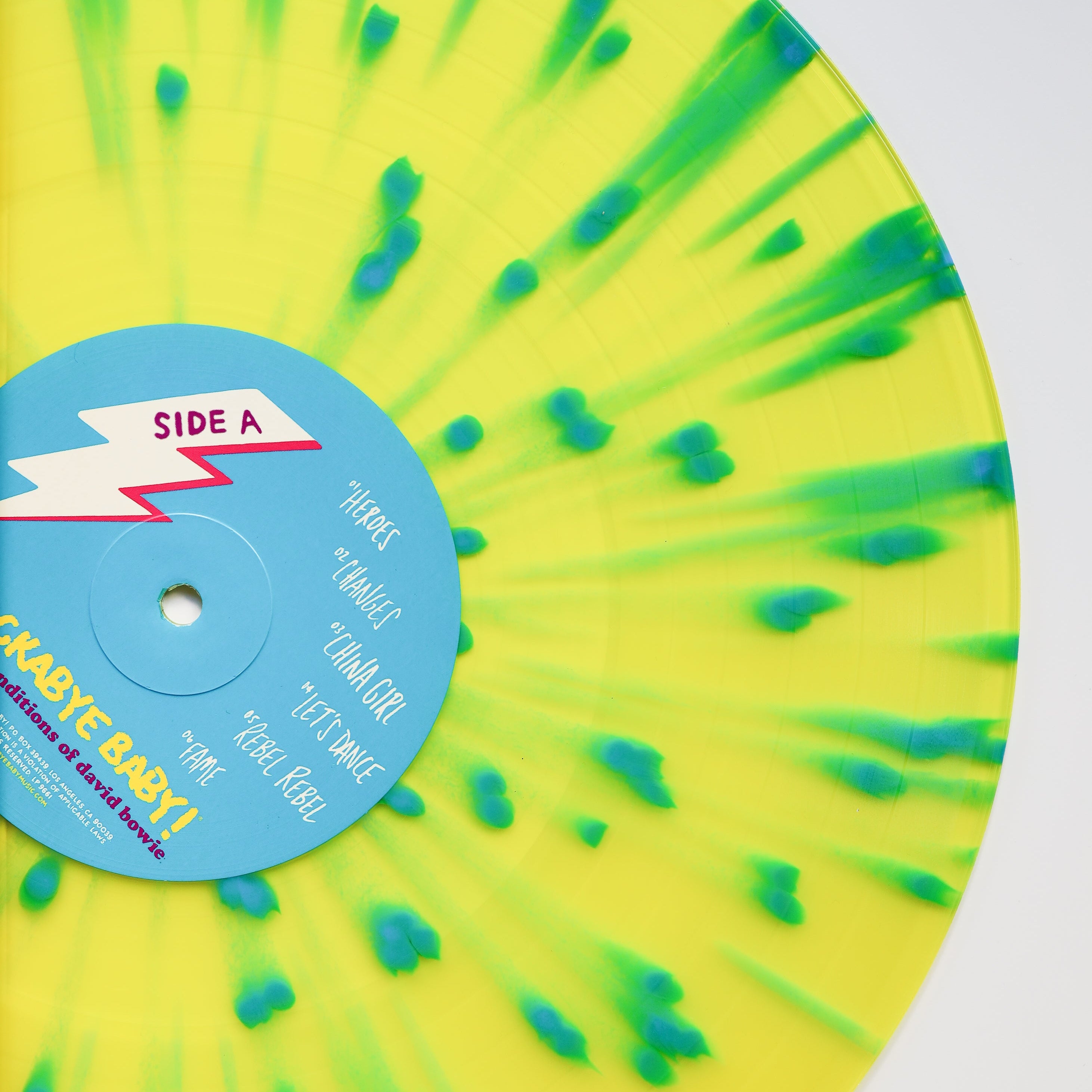 rockabye baby david bowie lullaby songs on vinyl