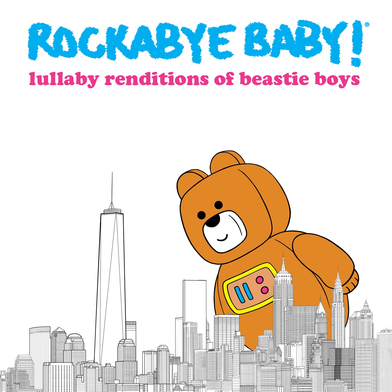 beastie boys album cover for rockabye baby lullabies
