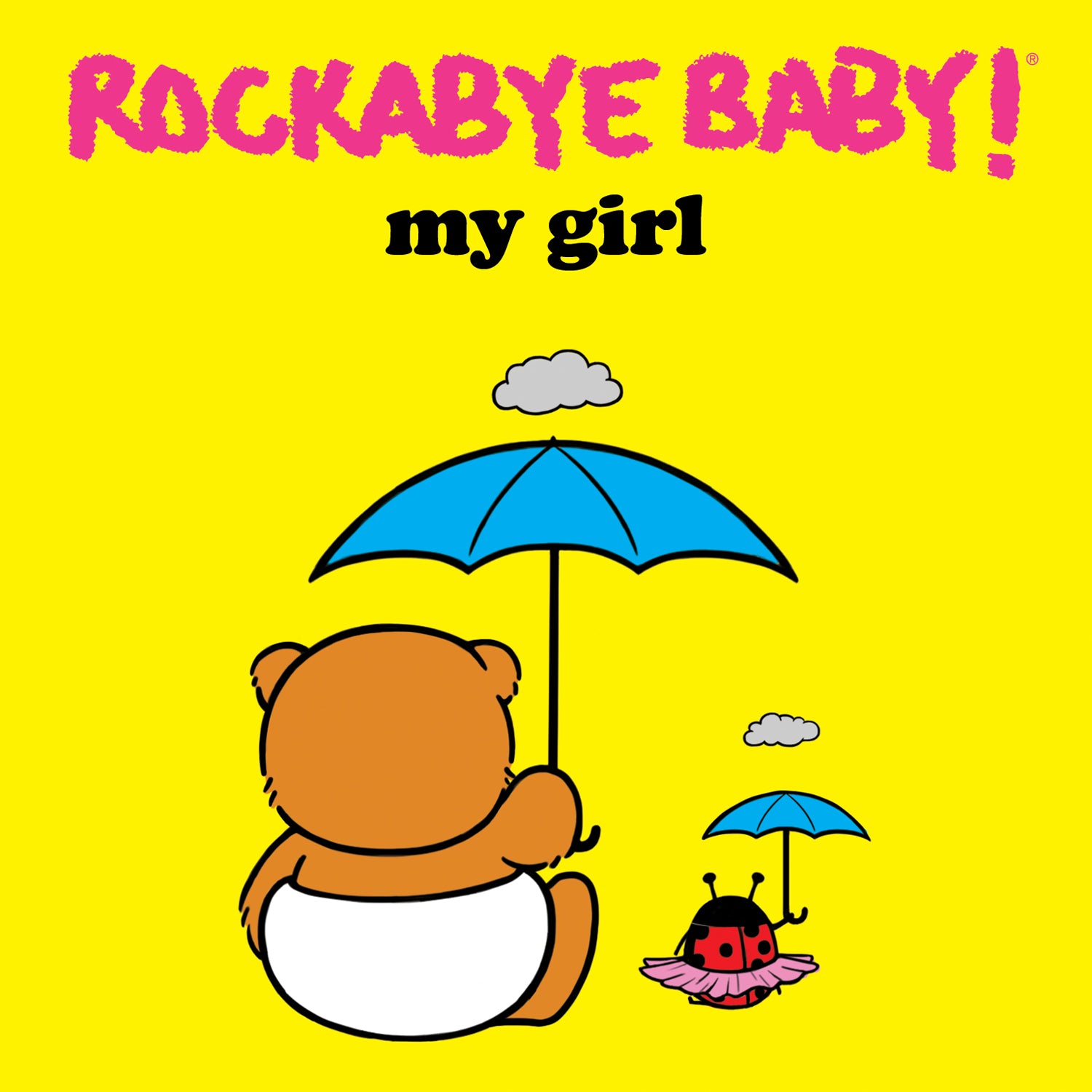 bear illustration for rockabye baby modern lullaby album