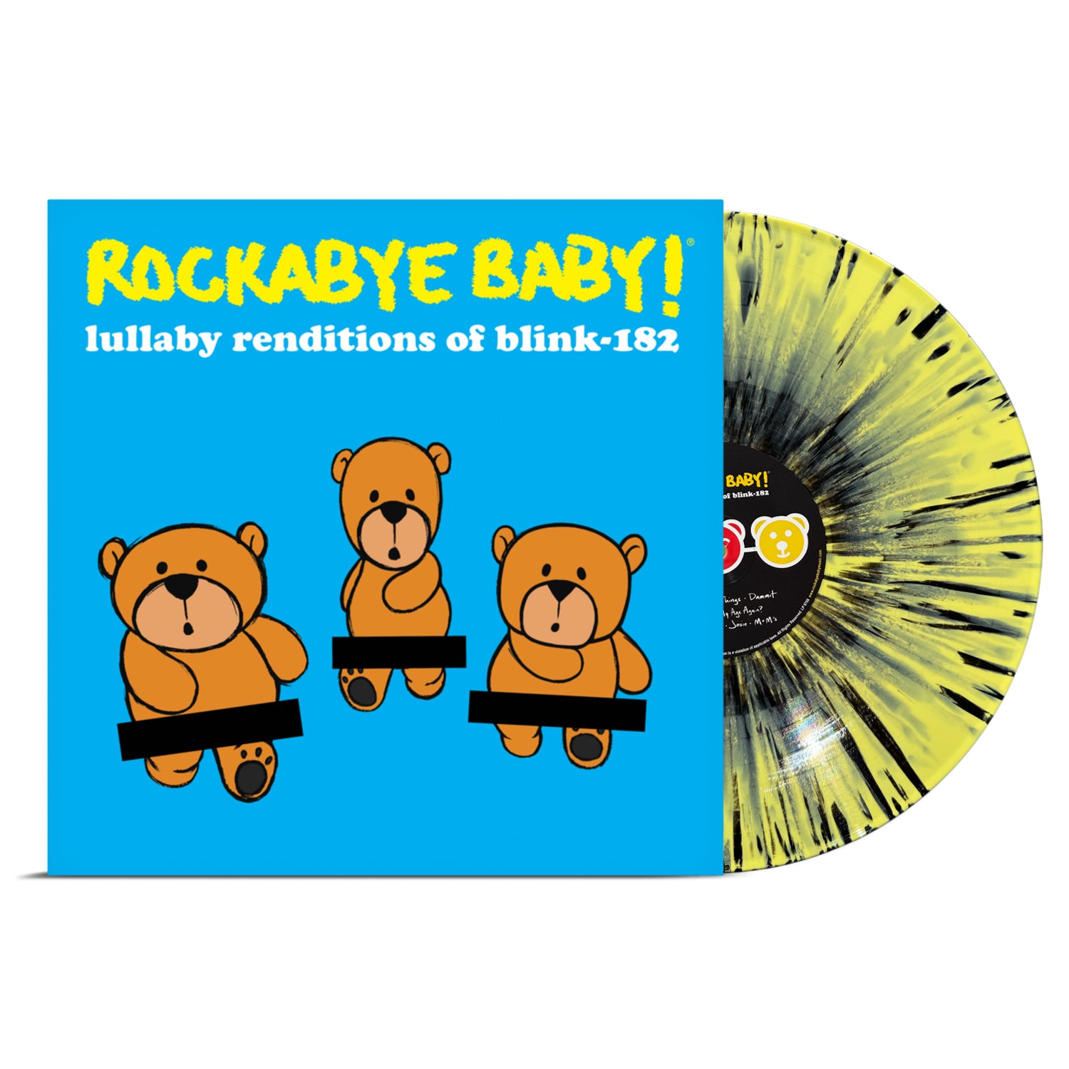 Blink-182 Lullaby Music - Vinyl | Baby Sleep Songs on Rockabye Baby