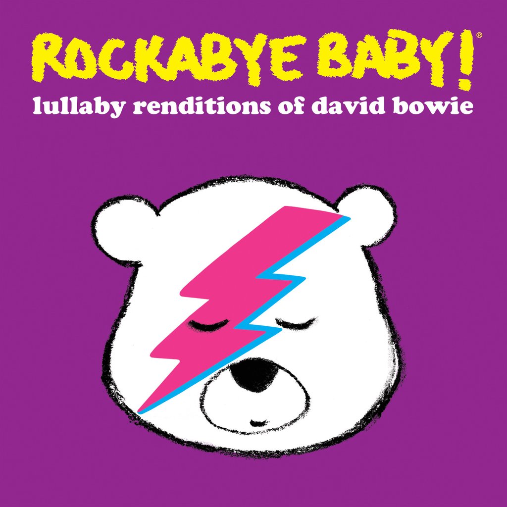 david bowie inspired album art for modern lullabies