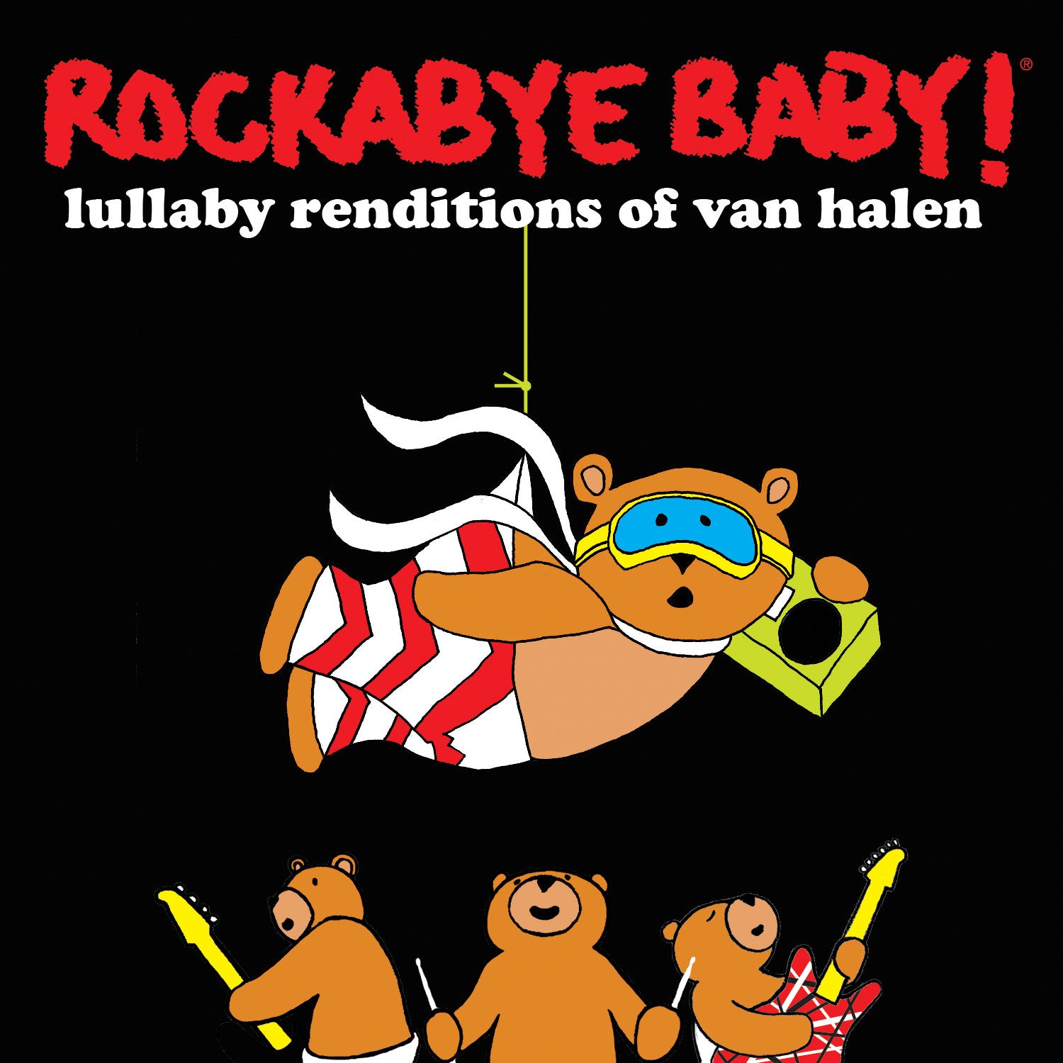 rockabye baby lullaby renditions van halen