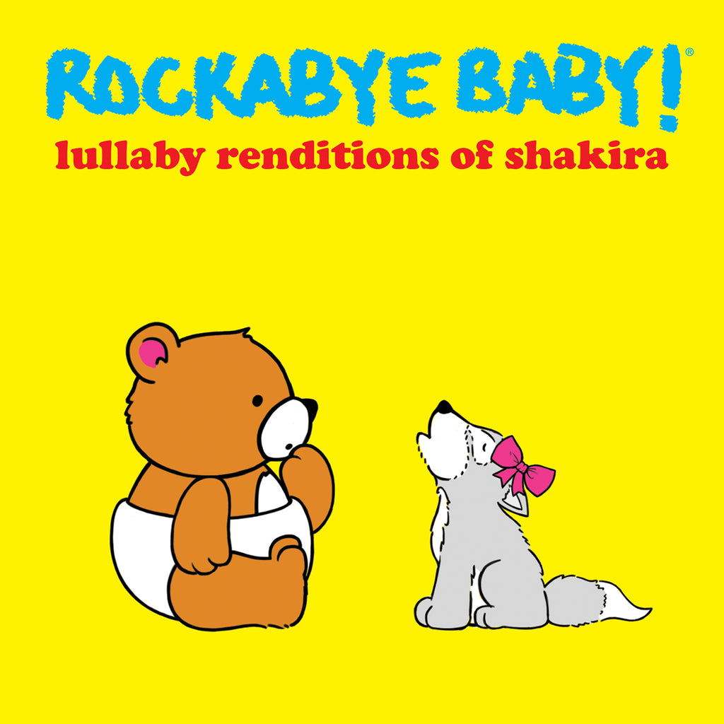 Bliv klar Stirre fra nu af Lullaby Renditions of Shakira – Rockabye Baby!