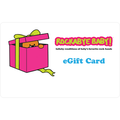 rockabye baby digital egift gift card