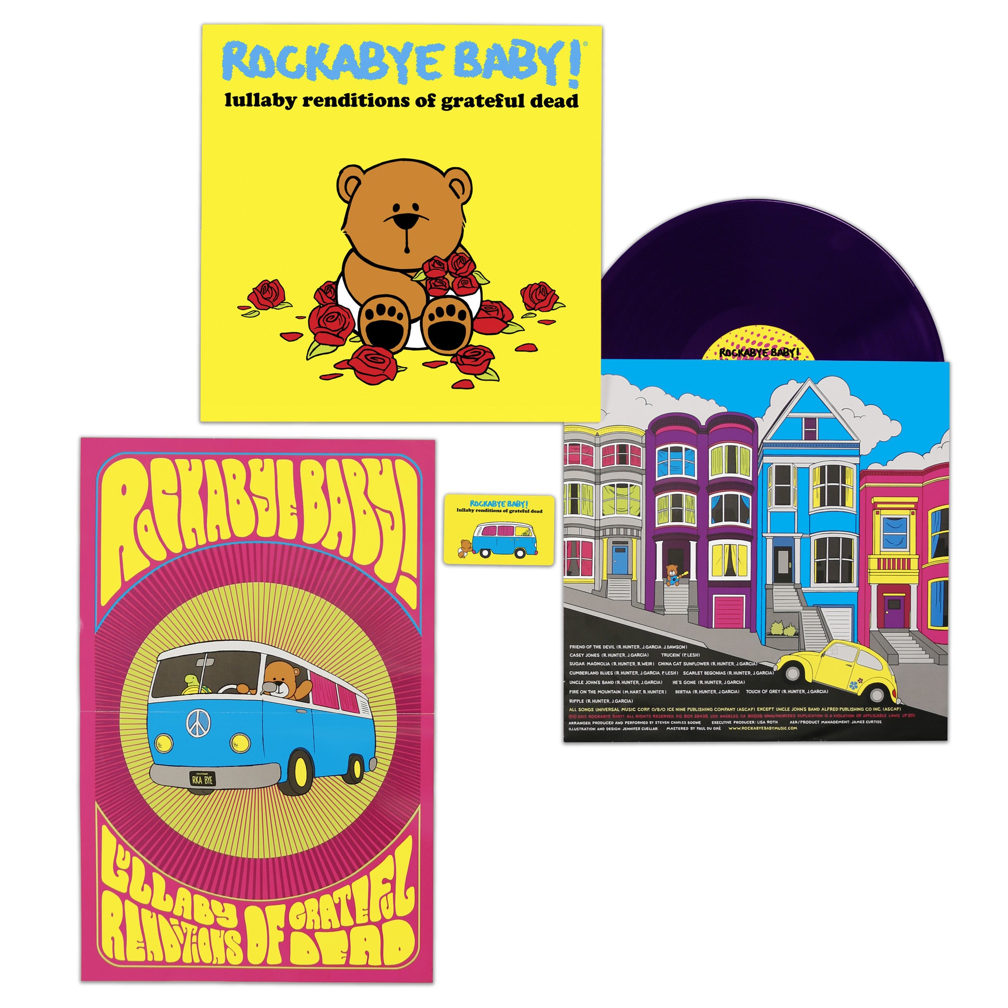 rockabye baby lullaby renditions grateful dead vinyl lp